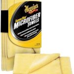 Meguiar's Supreme Shine Microfiber Towels for Cars, Absorbent Ultra-Plush Car Microfiber Towel Set for Effectively Removing Car Care Products Without Leaving Swirls, 3 Count (Pack of 12)