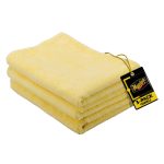 Meguiar's Supreme Shine Microfiber Towels for Cars, Absorbent Ultra-Plush Car Microfiber Towel Set for Effectively Removing Car Care Products Without Leaving Swirls, 3 Pack