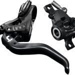 Magura 2700476 MT4 2-Finger Aluminium Lightweight Lever, Can Be Used Left/Right, 2.2 mm Cable Length, Single Brake, Includes Accessories (VE 1 Piece) Bicycle Brake, Black, One Size