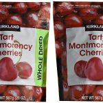 Kirkland Signature Dried Natural Cherries 20 Ounce (20 Ounce Bags (2 Pack))