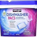 Kirkland Signature Easy to Use, Streak Free Premium Dishwasher Pacs, Automatic Dishwasher Detergent
